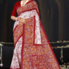 Minu batik Malai Cotton printed saree .